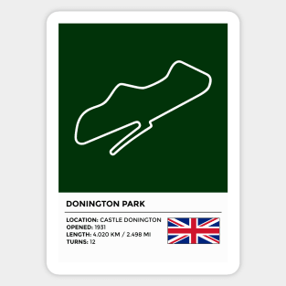 Donington Park [info] Sticker